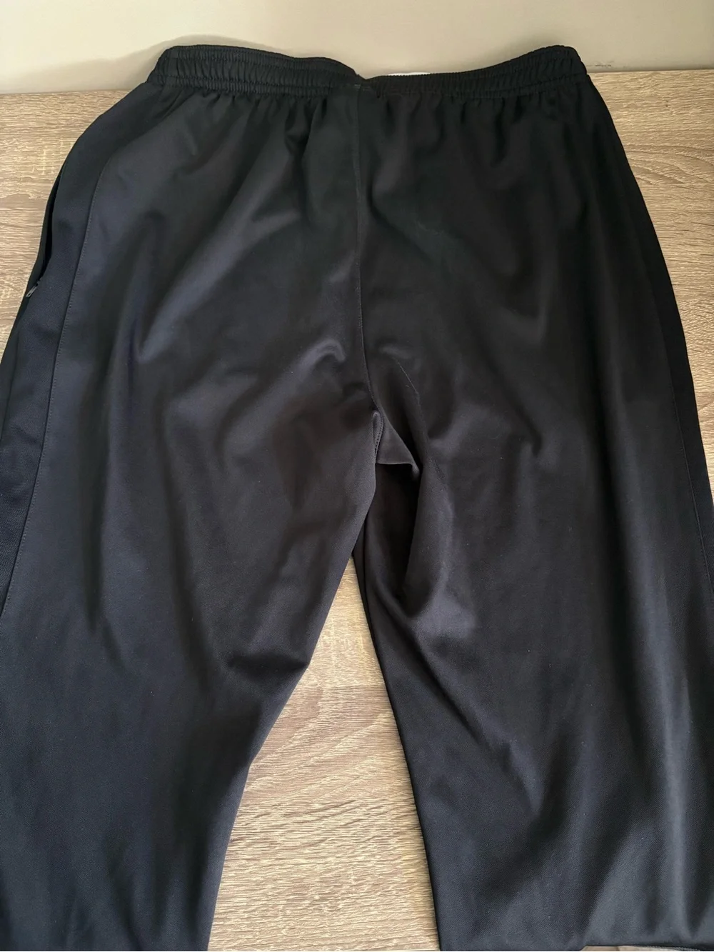 Adidas & Nike Small Black Athletic Track Pants - Black Set - Picture 9 of 9